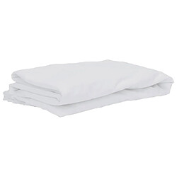 Protège-matelas vidaXL 140x200 cm Blanc