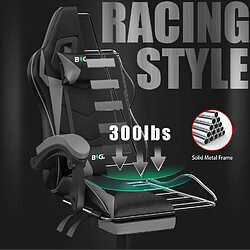 Avis RATTANTREE Chaise de Gaming avec Repose-Pied