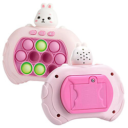 Maxlife Jouet Pop It lapin - Rose pas cher