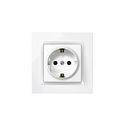 Avis Simon Socle de prise 2P+T Type F - Blanc