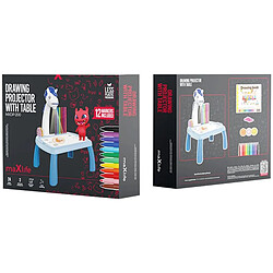 Maxlife Table à Dessin Projecteur Licorne Bleu pas cher