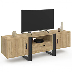 Idmarket Meuble TV PHOENIX 3p 160 cm