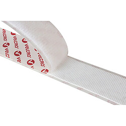 Velcro Ruban adhésif double face - Blanc