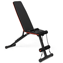 Idmarket Banc de musculation réglable