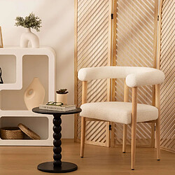 Atmosphera Table à café en bois PARIS - Noir