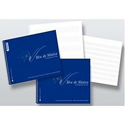 Big Buy BigBuy Office Cahier de musique quarto - 20 Unités