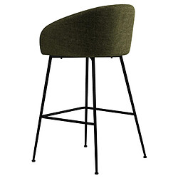 Avis Moloo CHLOE-Fauteuil de bar en tissu Luxury Kaki x2)