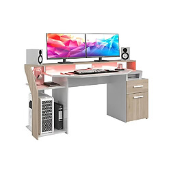 But Bureau gamer Cassandra - Blanc