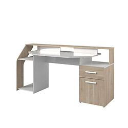 But Bureau gamer Cassandra - Blanc