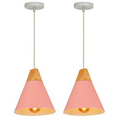 stoex Lampe À Suspension Moderne - Rose