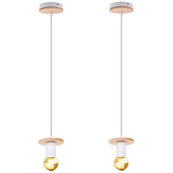 stoex 2PCS Suspension Créative - Bois