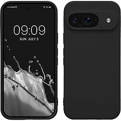 Coque Google Pixel 9 - Noir Little Boutik Coque en silicone pour Pixel 9 - Protection intégrale - Design sobre