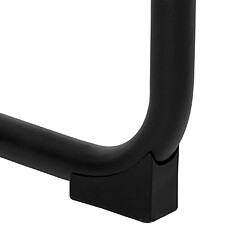 Acheter Mendler Chaise cantilever HWC-N60 - Anthracite/Bleu