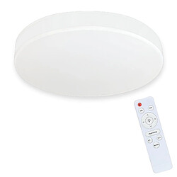 Nettlife Plafonnier LED 38 cm Dimmable - Blanc