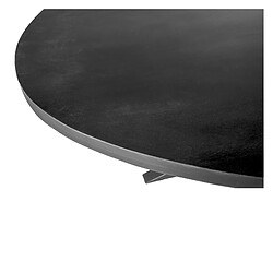 Avis Moloo Table à manger ronde 6 personnes - Manguier noir