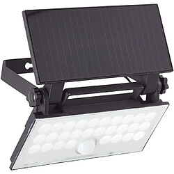 Cstore Applique extérieure - BRILLIANT - LUTON - LED et solaire - Détecteur de mouvement - Plastique et métal - 4 W - Noir
