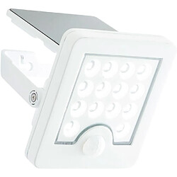 Cstore Applique extérieure - BRILLIANT - LUTON - LED et solaire - Détecteur de mouvement - Plastique et métal - 4 W - Blanc