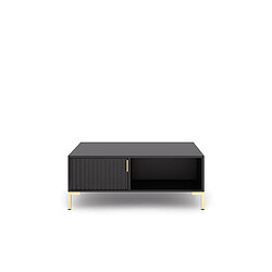 Vivaldi Table basse Flinn - Noir/Noir Mat