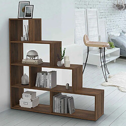 Idmarket MARKET Bibliothèque LINA effet noyer