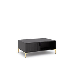 Vivaldi Table basse Flinn - Noir/Noir Mat