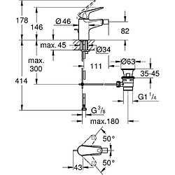 Avis Grohe Swift 24332001
