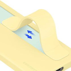 Avis Samsung Coque Poignée pour Samsung Galaxy S24 FE Fonction Support Original Jaune