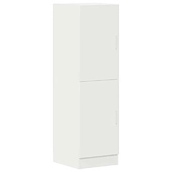 vidaXL Armoire de cuisine - Blanc