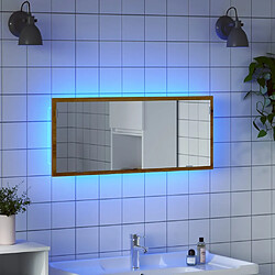 Miroir de salle de bain Vidaxl