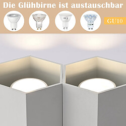 Acheter Nettlife - 2 Spots de Plafond Blanc GU10