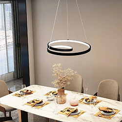 NETTLIFE Suspension LED Aluminium Noir