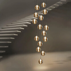 Nettlife Lustre Moderne - Ambre