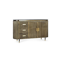 Giner y colomer Buffet manguier et bronze - Noir