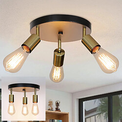 NETTLIFE Plafonnier 3 Spots - Vintage