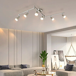 Acheter NETTLIFE 6 Spots Plafond GU10 Chromé