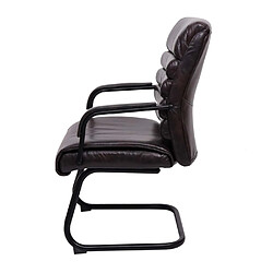 Acheter Decoshop26 fauteuil de conférence - Marron