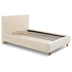 Bestmobilier Cristal 180x200 - Beige