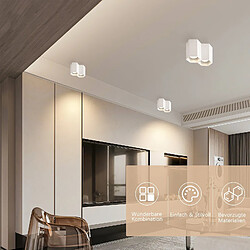 Avis Nettlife - 2 Spots de Plafond Blanc GU10