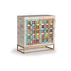 Giner y colomer Buffet bois de manguier - Blanc