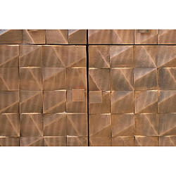 Giner y colomer Buffet industriel manguier - Bronze pas cher