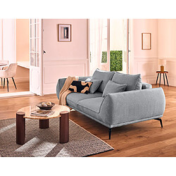 Lisa design Arica canapé 2 places - gris