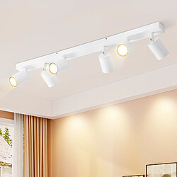Nettlife Spot Plafond 6x GU10 Orientable - Blanc