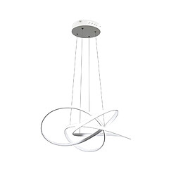 NETTLIFE - Suspension LED anneaux blancs