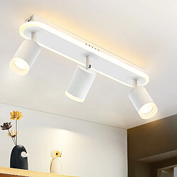 Nettlife 3 Spots LED - Blanc