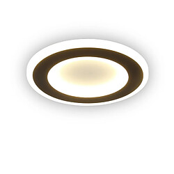 NETTLIFE Plafonnier LED 23W Noir