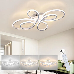 Nettlife Plafonnier Moderne - Blanc 65W