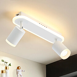 NETTLIFE 2 Spots de plafond LED GU10