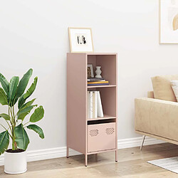Avis vidaXL Buffet haut rose