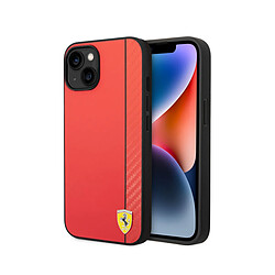 Ferrari Coque iPhone 14 Plus - Rouge/Noir