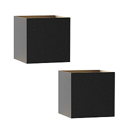 NETTLIFE Appliques LED Extérieur - Noir