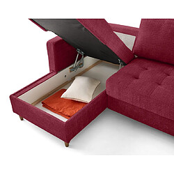 Avis Lisa Design Anna - canapé panoramique d'angle droit 7 places convertible avec coffre en velours